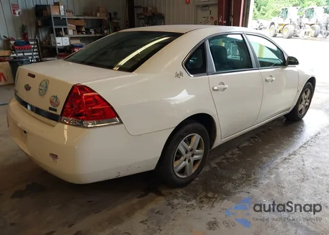 2008 Chevrolet Impala Ls из США, поврежденный, VIN 2G1WB58K981288732